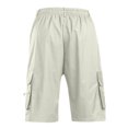 thumbnail image 5 of Sngxgn Men's Cargo Shorts Cotton Relaxed Fit Camouflage Camo Cargo Short(White,3XL), 5 of 5