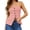 Light pink, variant on Sleeveless Women's Sexy Plunge Vest Jacket Button Fitted Strapless Work Suit Tank Top