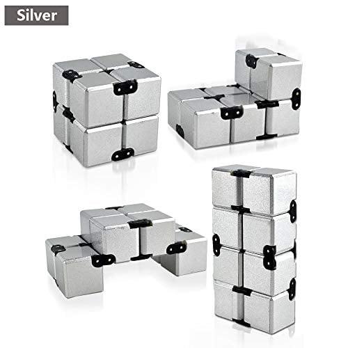 Infinity Cube Fidget Toy For Kids And Adults Cool Mini Edc Gadget Spinner Best For Stress And Anxiety Relief And Kill Time Ultra Lightweight And Durable Black Walmart Com Walmart Com