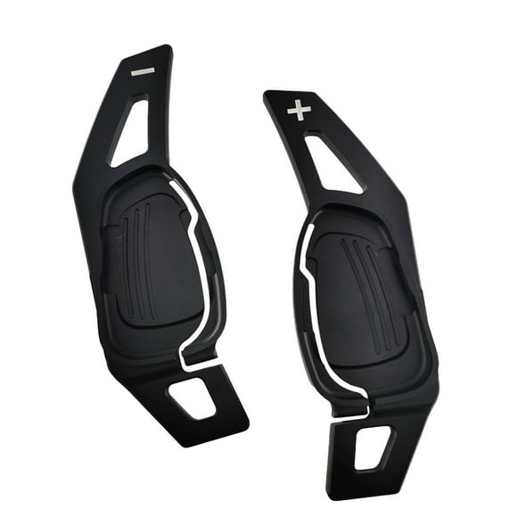 relayinert Control Of Car S Gear Shifting Steering Wheel Paddle Shifter Extension Fashionable Decor black
