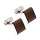 thumbnail image 1 of Gemelos Cuadrados de ópalo, Elegante, Gemelos para Hombre, Esmoquin Francés para Hombre Hugo Gemelos de hombre francés, 1 of 9
