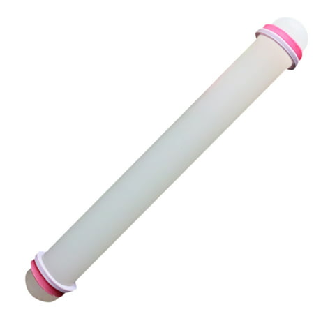 23CM PP Non-Stick Rolling Pin Fondant Sugarcraft Cake Decorating Dough Roller Craft Kitchen Accessories DIY Baking (Best Rolling Pin For Fondant)