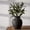 Rustic Black, variant on Ceramic Flower Vase, Tall Vase for Centerpieces, Large Decorative Terracotta Vases, Farmhouse Rustic Vases for Home Decor, Living Room, Table, Neutral