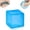 Blue, variant on Cube Squishy Fidget Toys for Adult Office Stress Relief, Soft Tactile Sensory Gadget for Workplace Concentration and Tension Relief, 1.25 Inch, Blue