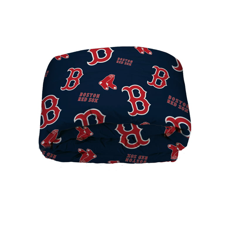 MLB Boston Red Sox Bed In Bag Set, Queen Size, Team Colors, 100% Polyester,  5 Piece Set