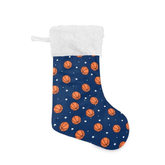Basketball Star Christmas Stockings 17.71" Christmas Tree Decoration Fireplace Party Decoration