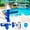 #Multicolor, variant on 100Fens Pool supplies Portable Swimming Pool Vacuum Cleaner And Salvage Net Combination Summer Pool Essentials