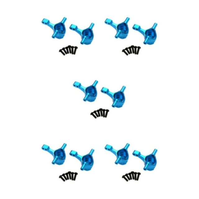 QualitChoice Enhanced RC Car Accs Spare Parts 1 10 Truck TT02 Modified Replacement Metal Steering Front Steering Cup 5Set