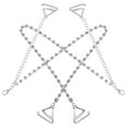 thumbnail image 1 of KALLORY 1Par De Hombreras Con Rhinestones Para Brasier Decorativas Ajustables Color, 1 of 8