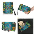 thumbnail image 4 of ZUXONGSY Dragonfly Daisy Flower Print Womens Wallet and Purse Set Tote Bag Hobo Shoulder Handbag with Matching Purse Pu Leather Top Handle Handbag, 4 of 4