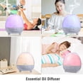 thumbnail image 3 of BlueHills 600 ML Premium Essential Oil Diffuser with Remote - White Wood Grain-S01, 3 of 9