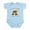 Sky Blue, variant on CafePress - Favorite Hangout Poppy's Infant Bodysuit - Baby Light Bodysuit, Size Newborn - 24 Months