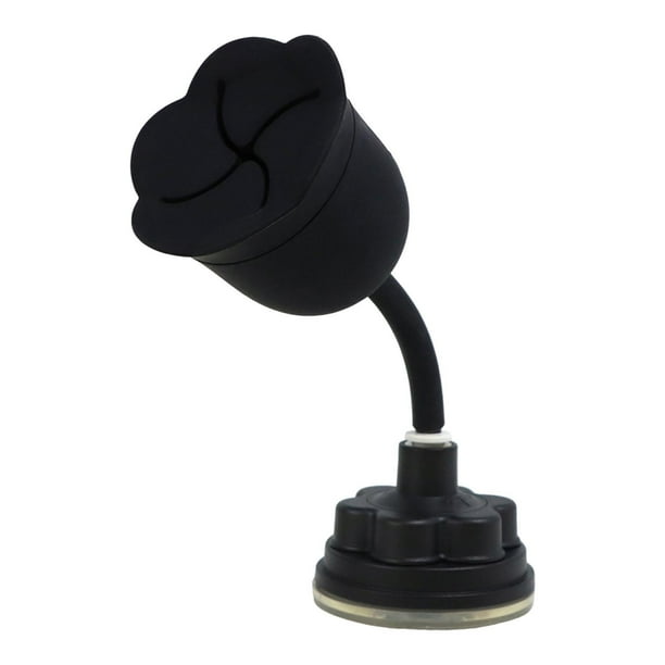Portabotellas multifuncional para esmalte de uñas, estante de silicona para esmalte de uñas con Negro