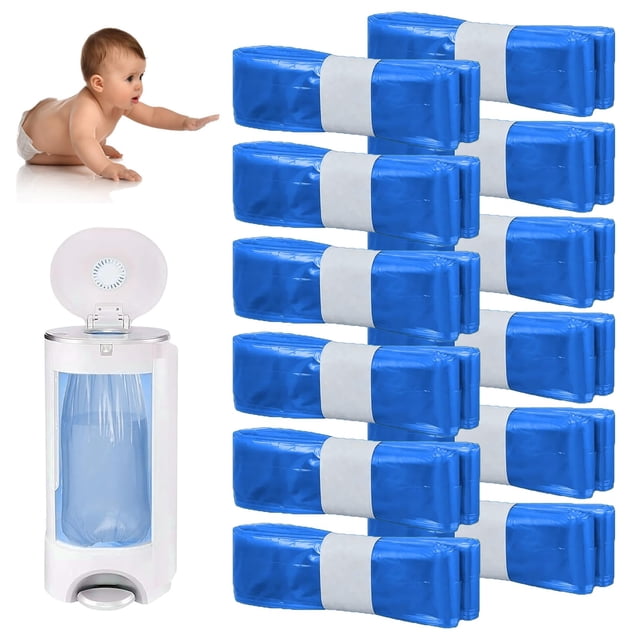 Bolsas de recambio para pañales Astrallgn, paquete de 12 unidades, para pañales Genie