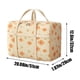 thumbnail image 3 of Fiudx Ofertas relámpago Almacenamiento resistente con asas reforzadas Bolsas de almacenamiento extra grandes para ropa, juguetes, organizador de decoración navideña, bolsa de mano con doble cremaller, 3 of 7