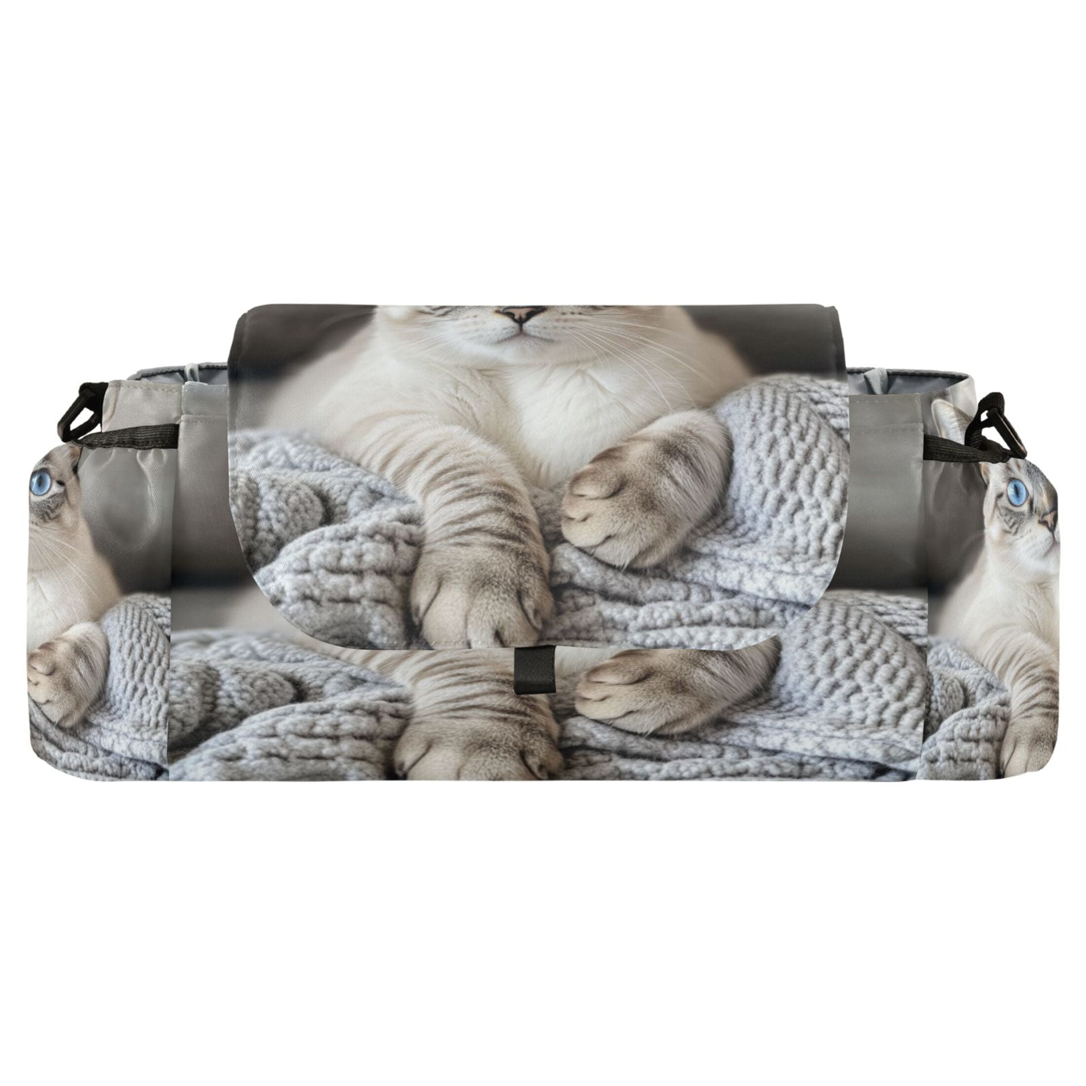 DIXRUYEE Stroller Organizer Nap Queen Printed