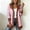 Pink, variant on IUYRTFE Women Long Sleeve Patchwork Cardigan Jacket Button Down Casual Outerwear with Contrast Trim