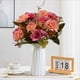 thumbnail image 1 of High-end Artificial Flowers Diamond Rose Artificial Flowers 5 Forks 10 Mini Roses Home Decoration Plastic Flowers, 1 of 6