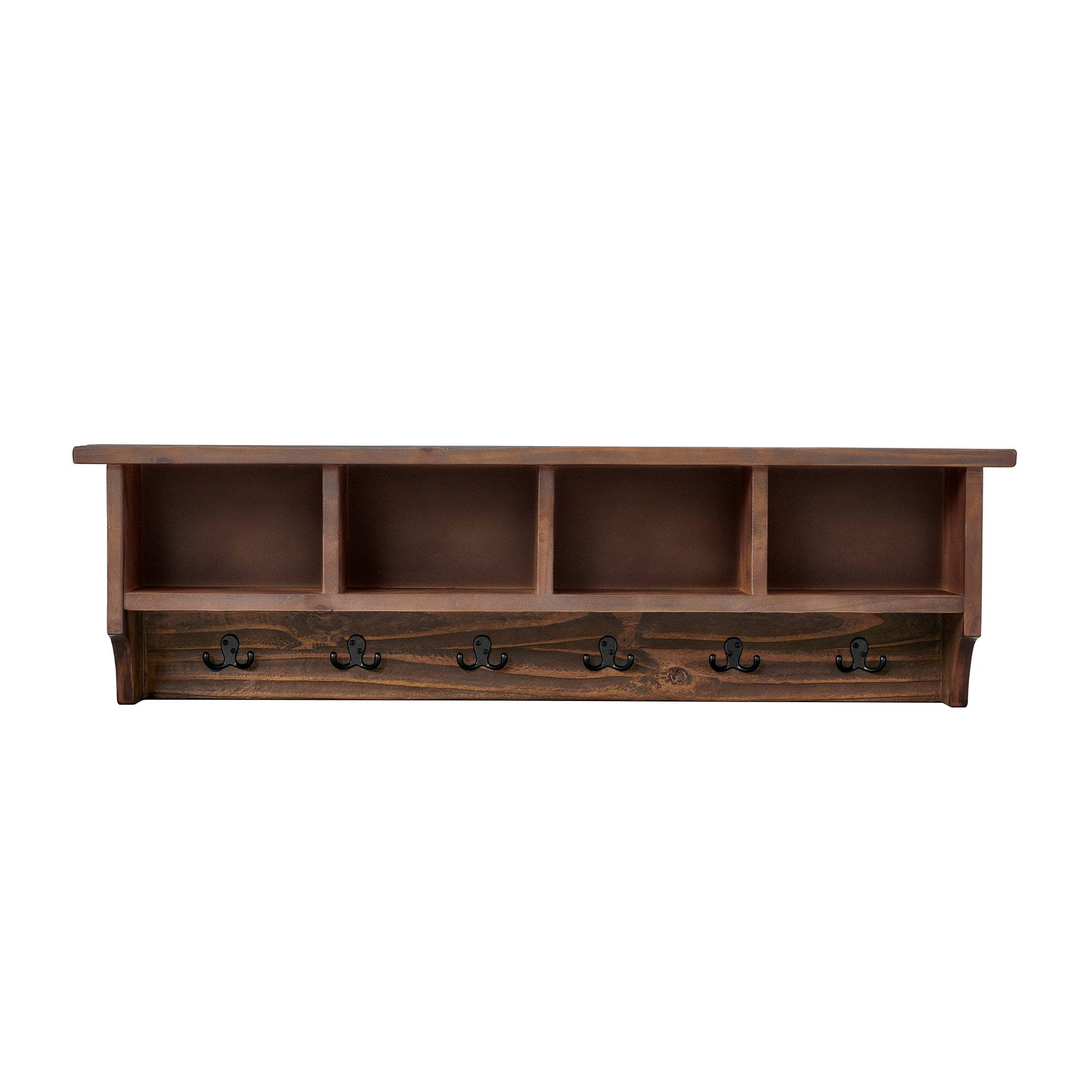 Modesto 48 Metal and Reclaimed Wood Wall Coat Hook with Bench