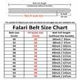 thumbnail image 2 of Falari Replacement Genuine Leather Belt Strap Without Buckle Snap on Strap 1.5" Wide 8005, 2 of 6