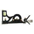 thumbnail image 2 of Big Horn 19571 12 Inch Combination Square Set Includes Protractor, 2 of 8