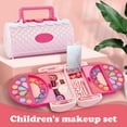 thumbnail image 2 of Kit De Maquillaje Para Niños Para Niñas, Portátil, De Moda, Bolso De Maquillaje, No Tóxico, Lavable, Kit De Maquillaje Con Estuche De Cosméticos, Juguetes Para Niñas, Juego De Maquillaje Real, Juego D Muyoka Hogar, 2 of 6