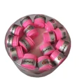thumbnail image 1 of 60pcs Sticky Anti-skid Tennis Racket Grip Sweat Soft Badminton Tennis Racket Overgrips 0.6mm Pink, 1 of 6
