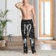 thumbnail image 2 of Balery I love Math Pantalones de pijama para hombre, pijama ultraligero, pantalón de descanso-X-Large, 2 of 6