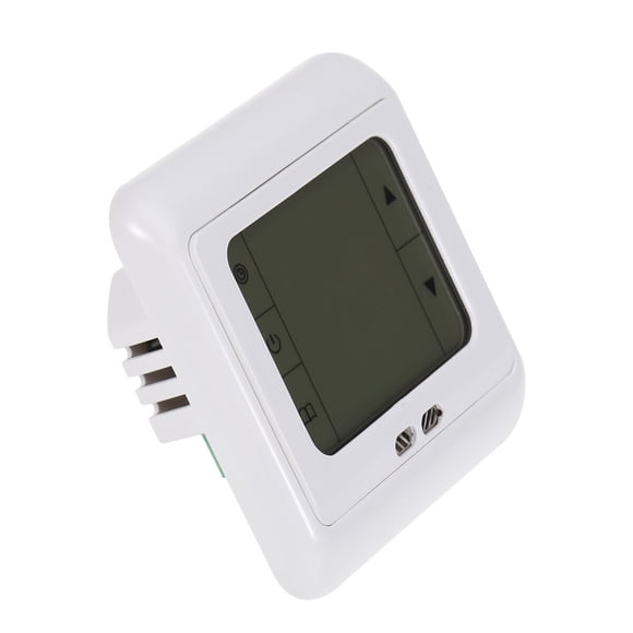GOOHOCHY Floor Heating Thermostat Controller White Touch Screen Operation Energy Saving For Indoor Heating 1Pack