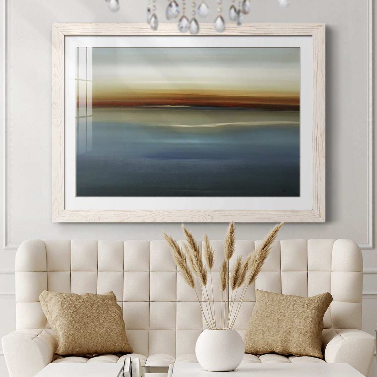 Beside the Blue II-Premium Framed Print - Ready to Hang
