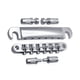 thumbnail image 1 of Cuerdas del tablero de acordes del piano DENGXMXG Plata, 1 of 5