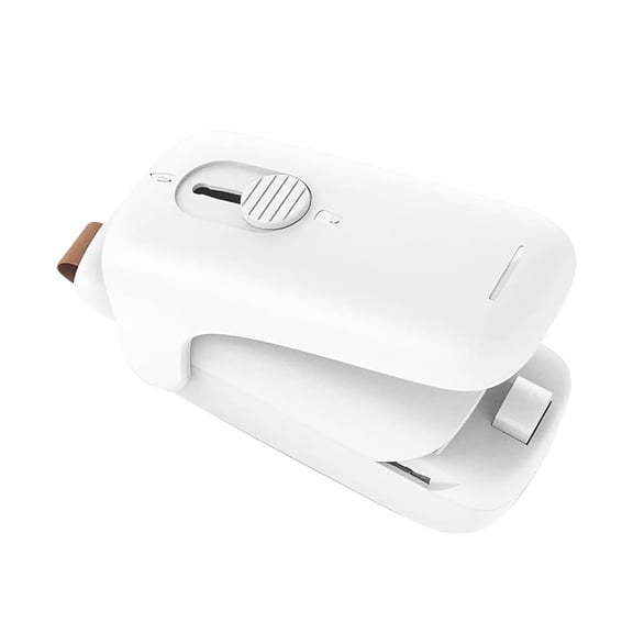 Portable Mini Bag Sealer Handheld Heat Vacuum Sealer 2 In 1 Cutter with Lanyard for Food Storage and Snack Freshness Enhancer