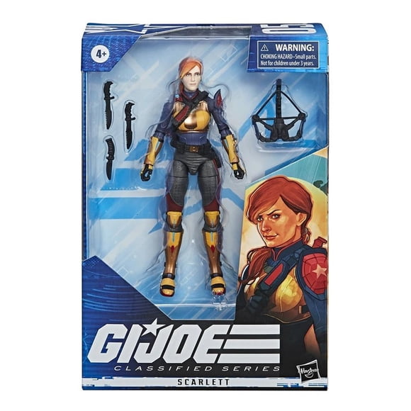 Figura Scarlett Hasbro G.I. Joe Classified Series 6 Pulgadas