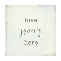 Trademark Fine Art 'Home Sweet Home III Script' Canvas Art by Wild Apple Portfolio