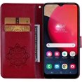 thumbnail image 7 of for Samsung Galaxy A03S Case,Glitter Bling Diamond PU Leather Wallet Phone Case with Wsrist String Flip Cover for Samsung Galaxy A03S Owl Red, 7 of 7