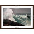 thumbnail image 5 of Art.com Northeaster Art Print by Winslow Homer, Brown Frame Wall Art, 44" x 32", 5 of 5