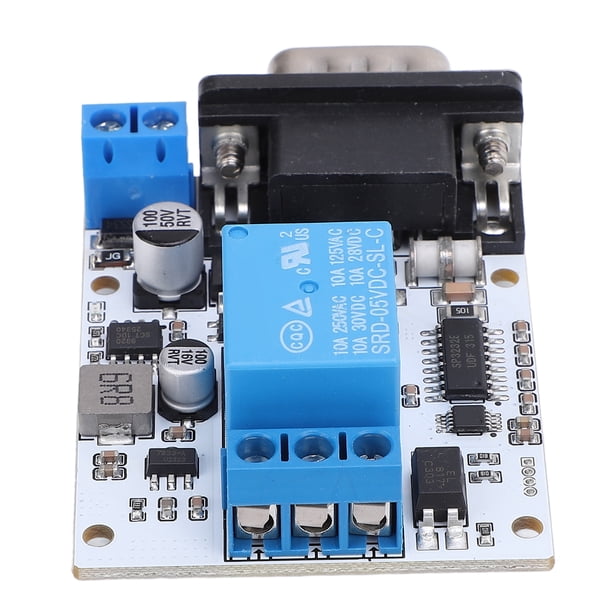 Serial Port Control Relay Board, Relay Module 1 Channel 8 Bit MCU ...