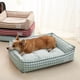 thumbnail image 2 of Bed for Dog Cat Pet Square Lattice Kennel Medium Small Dog Sofa Bed Cushion Pet Calming Dog Bed House Pet Supplies Accessories ShopWise Round, 2 of 8