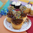 thumbnail image 4 of Fish Fly Fishing Lures Heart Love Cupcake Picks Toppers Decoration Set of 6, 4 of 7