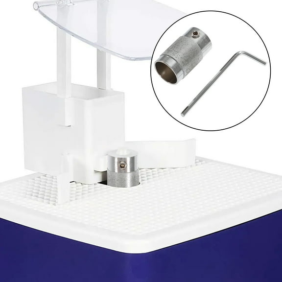 PTOOTP Stained Glass Grinding Wheel with Installation Wrench for Smooth and Easy Use on Glass Projects