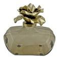 thumbnail image 2 of 12" Aluminum Glass Flower Decorative Bottle Sculpture, 2 of 12
