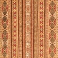 thumbnail image 1 of Ahgly Company Indoor Square Abstract Orange Modern Area Rugs, 7' Square, 1 of 4