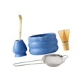 thumbnail image 4 of Kits de Matcha con 5 piezas y herramientas japonesas para amantes del té Azul, 4 of 9