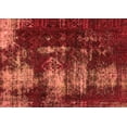 thumbnail image 1 of Ahgly Company Indoor Rectangle Abstract Orange Modern Area Rugs, 5' x 7', 1 of 4