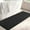 Black, variant on ZZkhGo Large Embossed Bath Rug Non Slip Washable 50 x 120 cm Soft Water Absorbent Floor Mat