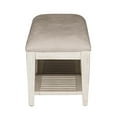 thumbnail image 4 of Heartland White Bed Bench, 4 of 6