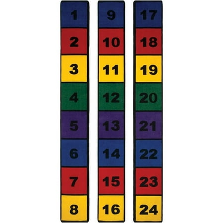 Flagship Carpets Educational Line Up Area Rug