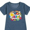 thumbnail image 3 of Peanuts - Peace Floral & Colorful Woodstock - Toddler & Youth Girls Fleece Dress, 3 of 6