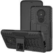 Moto G7 Power case, Moto G7 Supra Case, Viodolge [Shockproof] Hybrid Tough Rugged Dual Layer Protective Phone Case