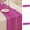 Dark Purple, variant on 2pcs Cheesecloth Table Runner Boho Decor for Home 90x180cm Table Cloth for Tea Wedding Birthday Party Baby Bridal Shower Halloween Thanksgiving